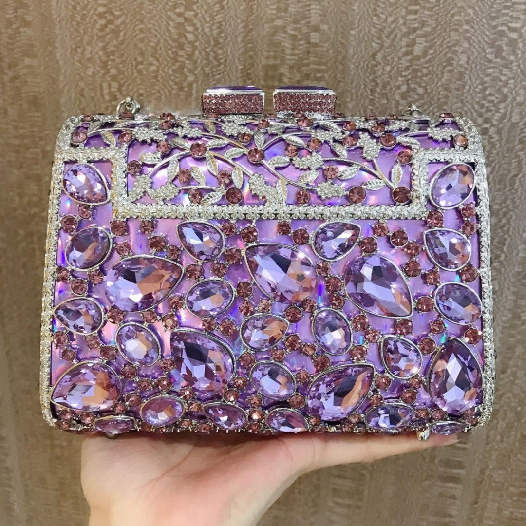 <tc>Tiffany・クリスタル クラッチバッグ</tc>