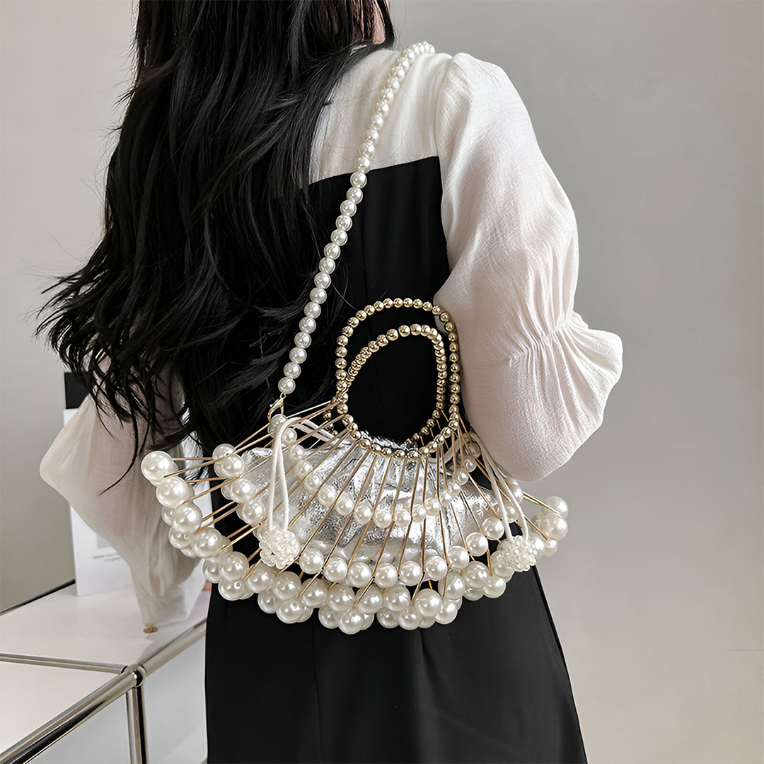 <tc>Sicily パールハンドバッグ</tc>