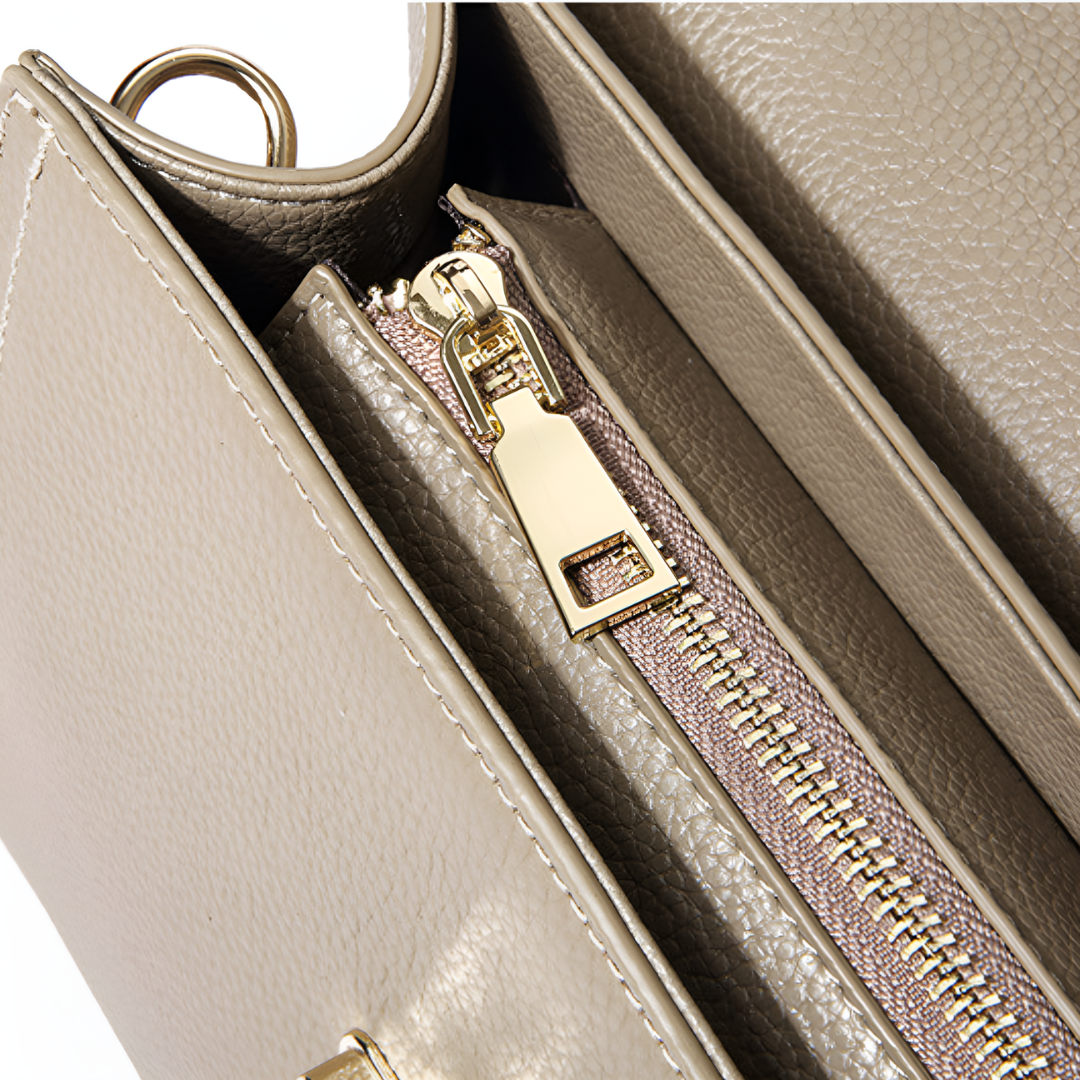 Aubri Structured Leather Handbag (NL)