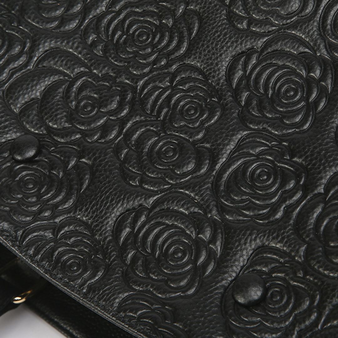 Stacy Floral Embossed Handbag (NL)