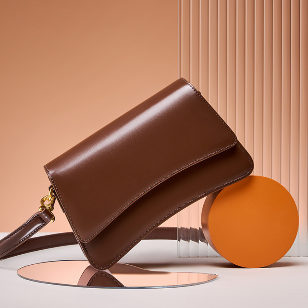 Britney Sleek Leather Shoulder Bag