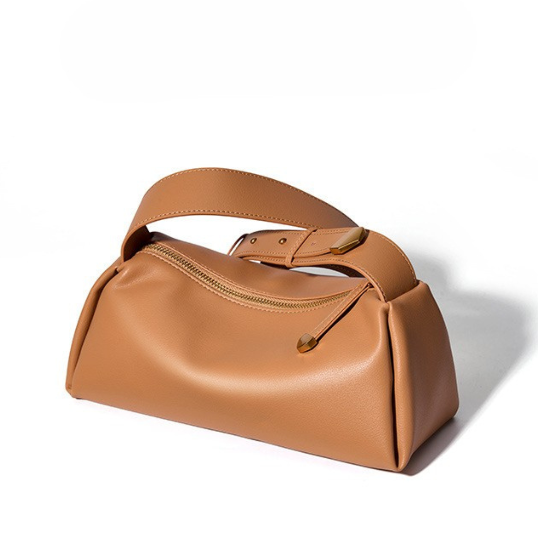 Elodie Soft Leather Baguette Bag (NL)