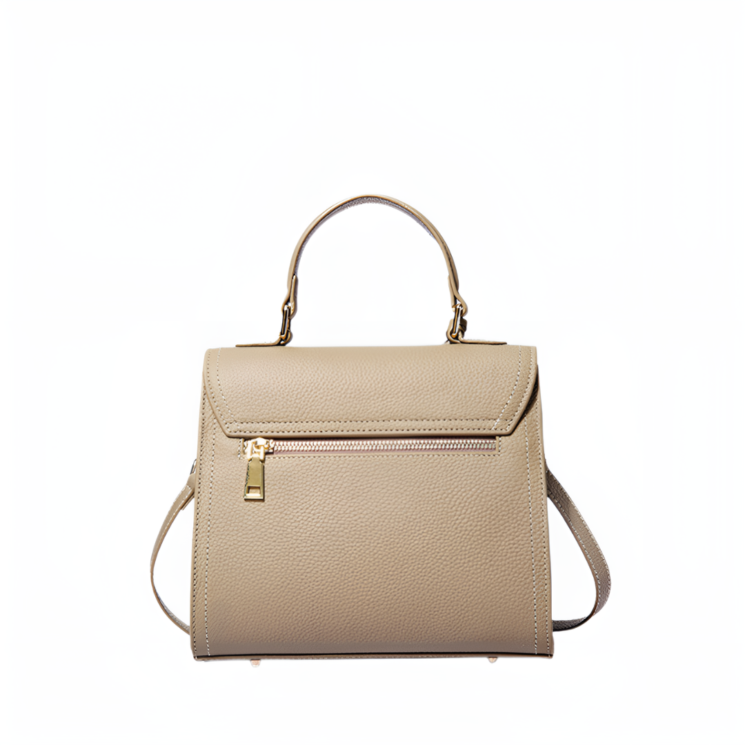 Aubri Structured Leather Handbag (NL)