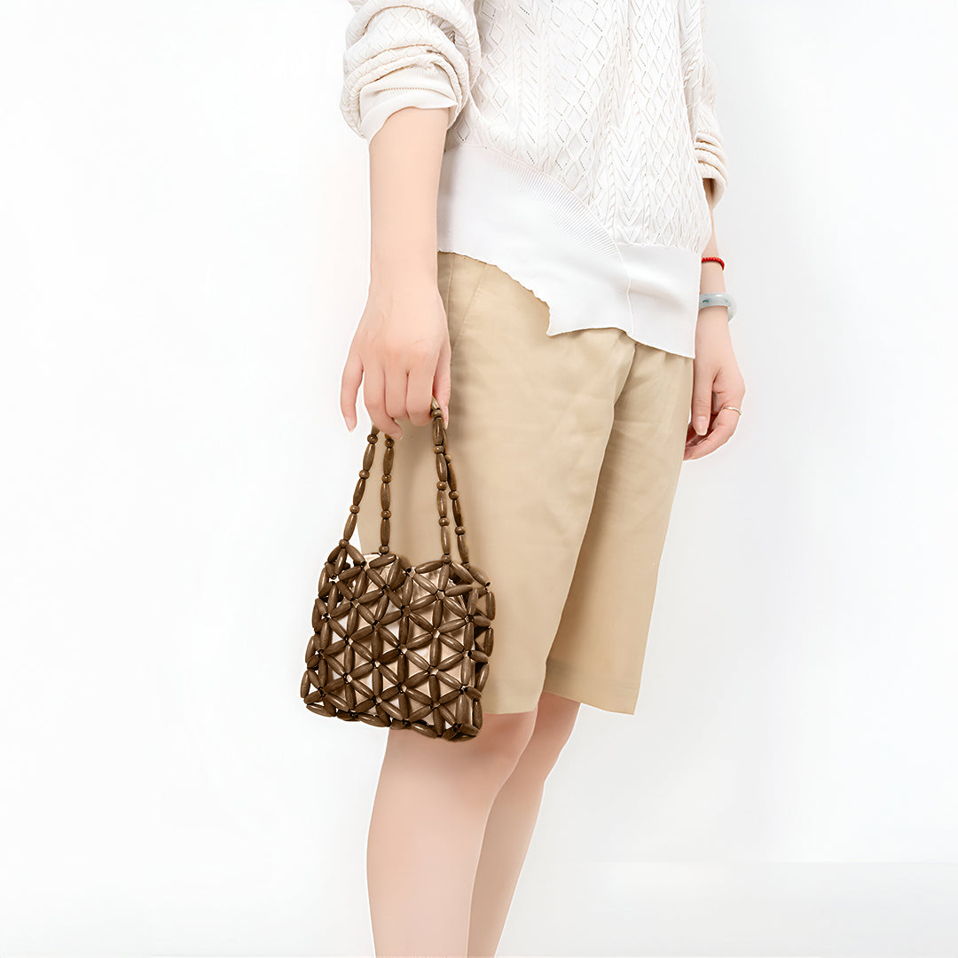 <tc>Campbell 編み ハンドバッグ</tc>
