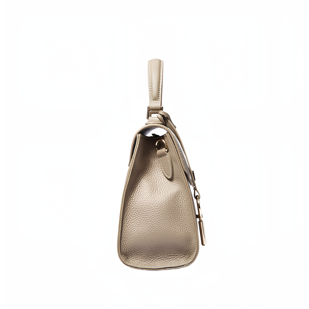 Aubri Structured Leather Handbag (NL)