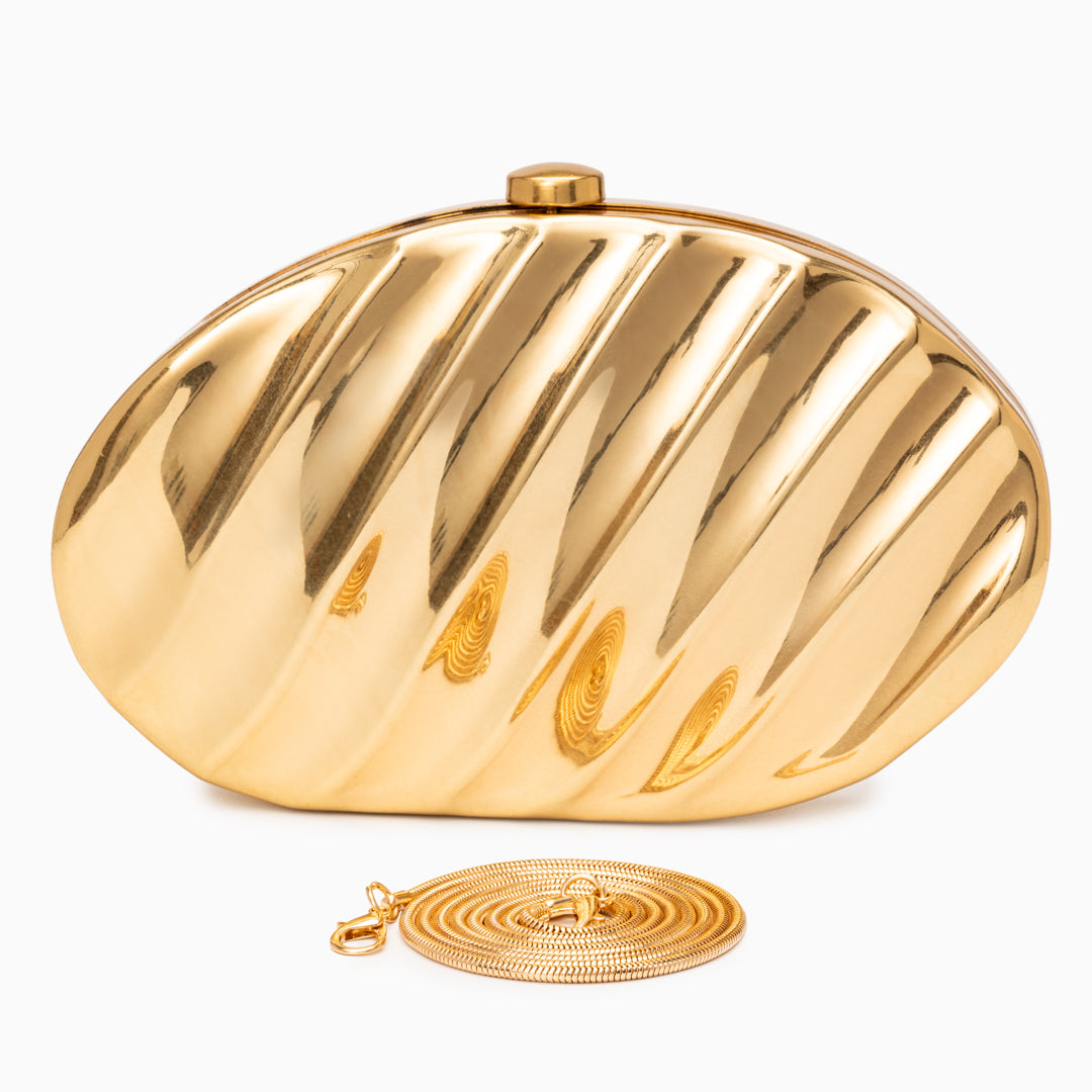 Alina Shell Clutch Bag
