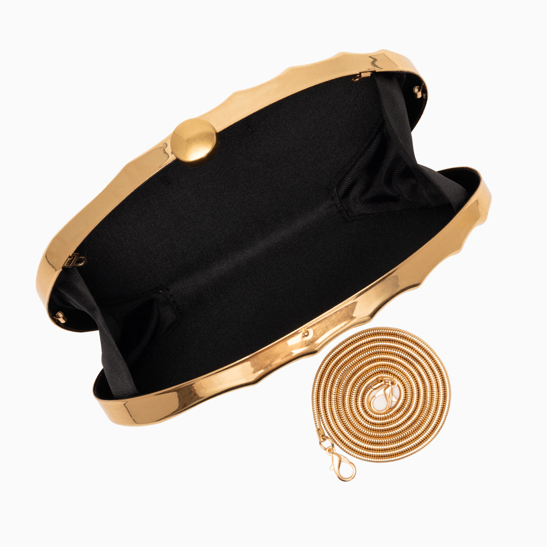 Alina Shell Clutch Bag