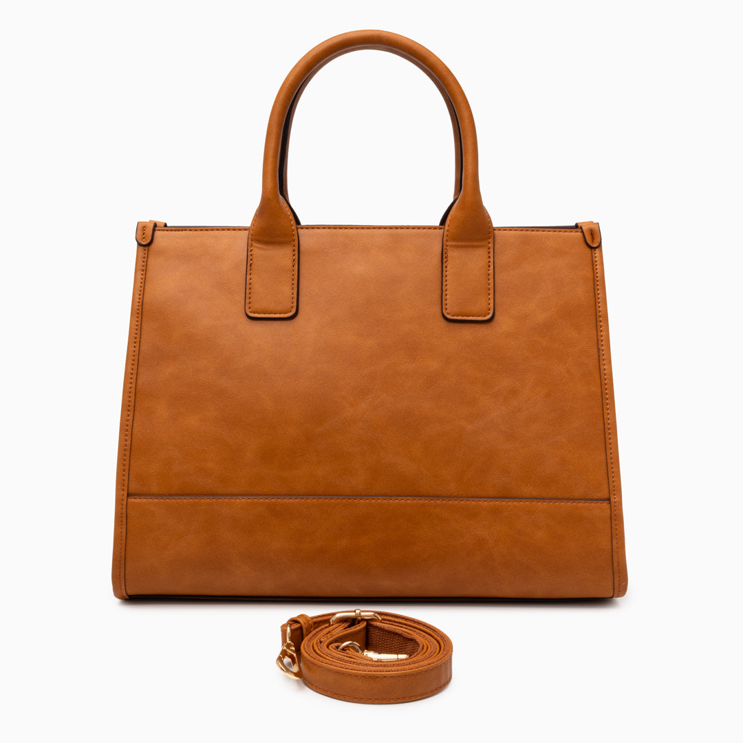 Chloe Structured Tote Bag