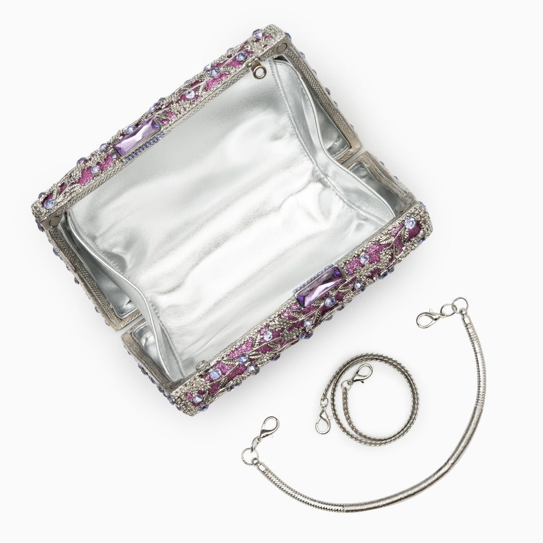 <tc>Tiffany・クリスタル クラッチバッグ</tc>