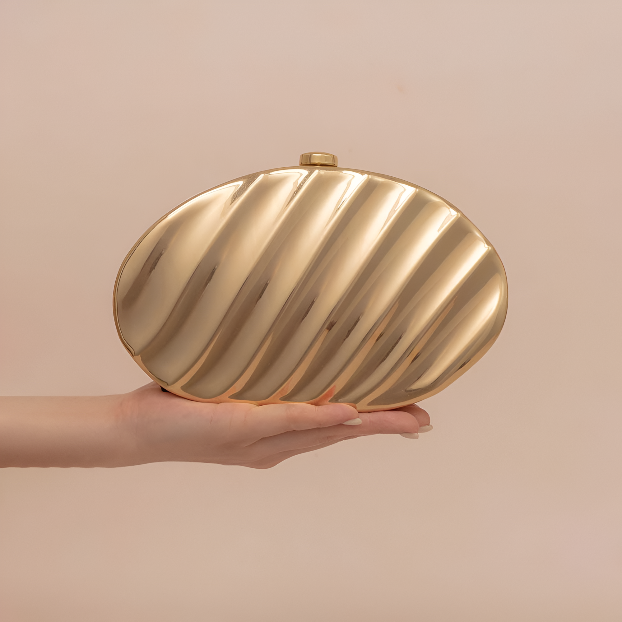 Alina Shell Clutch Bag