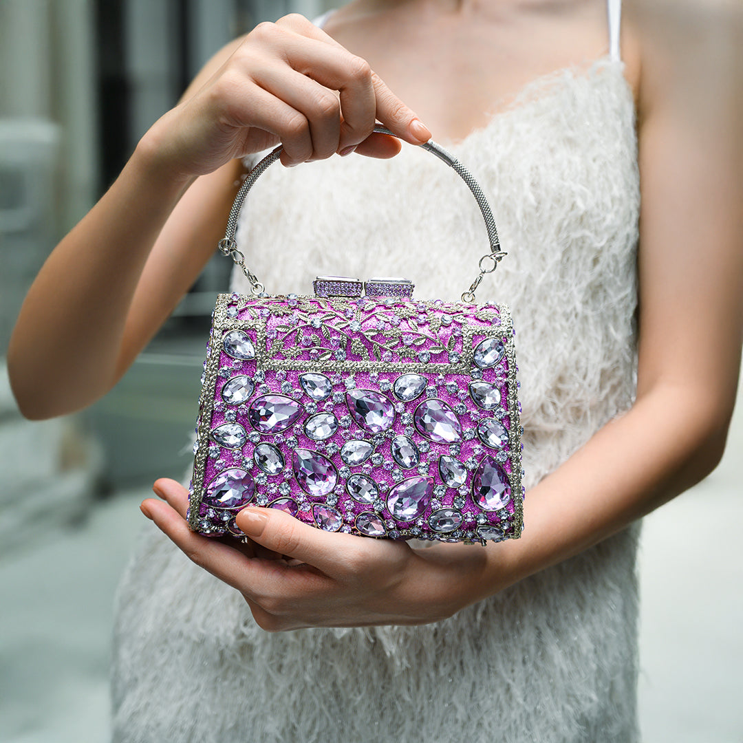 <tc>Tiffany・クリスタル クラッチバッグ</tc>