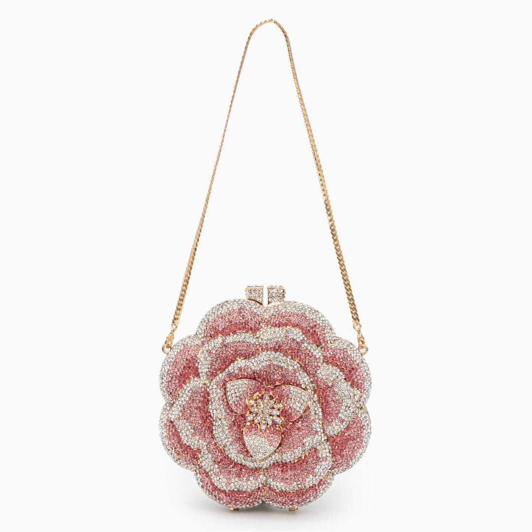 <tc>Jeline フラワー・クラッチバッグ
</tc>