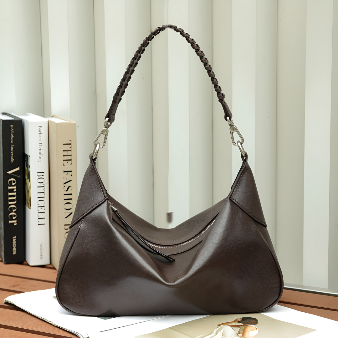 Lara Braided Hobo Bag