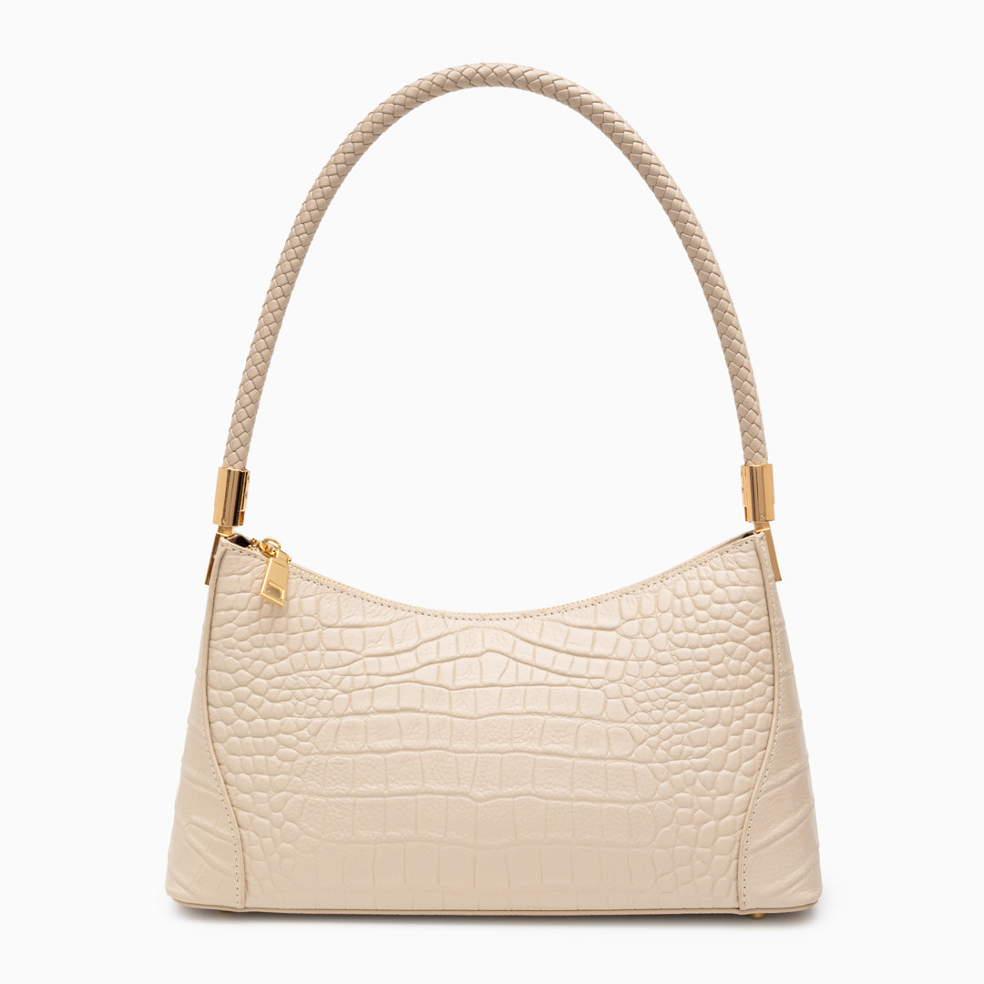 Cambria Croc Shoulder Bag
