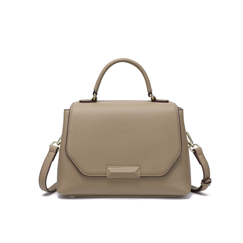 Marisse Structured Top Handle Bag